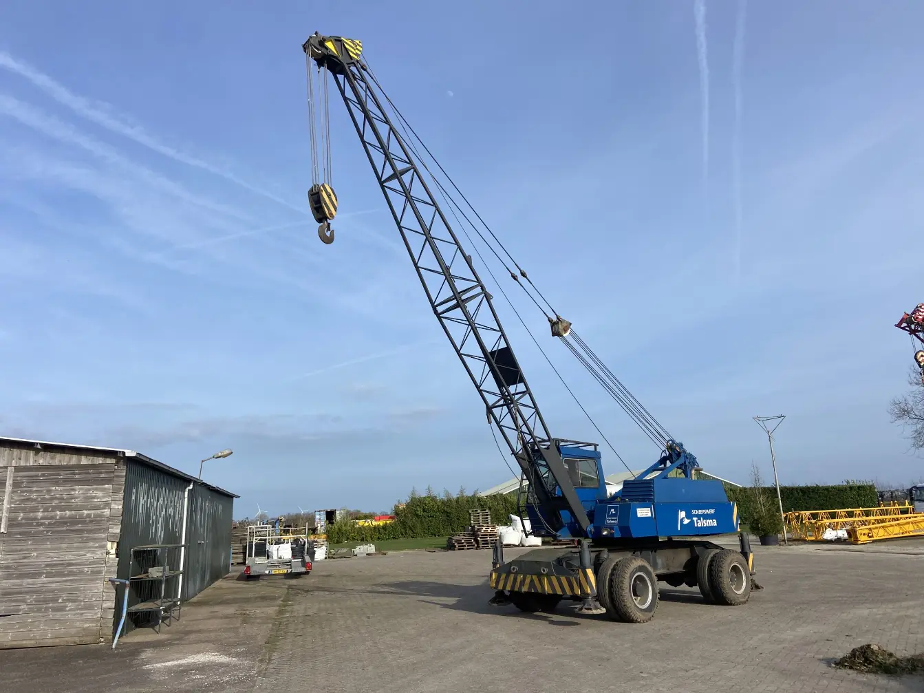 Hijskranen te koop en voor in koop. Kranen, onderdelen en toebehoren.