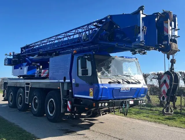 Grove hijskranen te koop en voor in koop. Kranen, onderdelen en toebehoren.